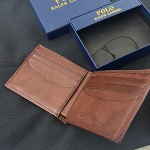 Polo by Ralph Lauren Brown Key & Card Holder
